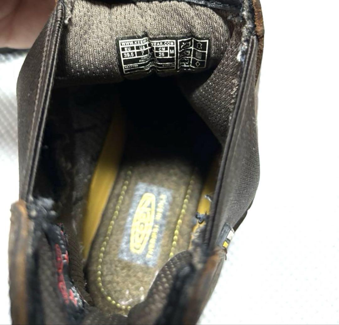 KEEN 防水レザーサイドゴアブーツ 25 KEEN 防水レザーサイドゴアブーツ 25