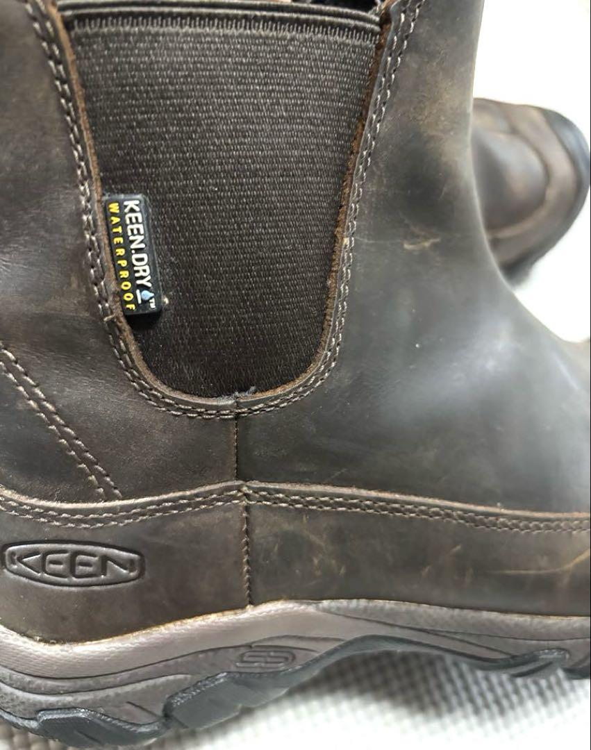 KEEN 防水レザーサイドゴアブーツ 25 KEEN 防水レザーサイドゴアブーツ 25