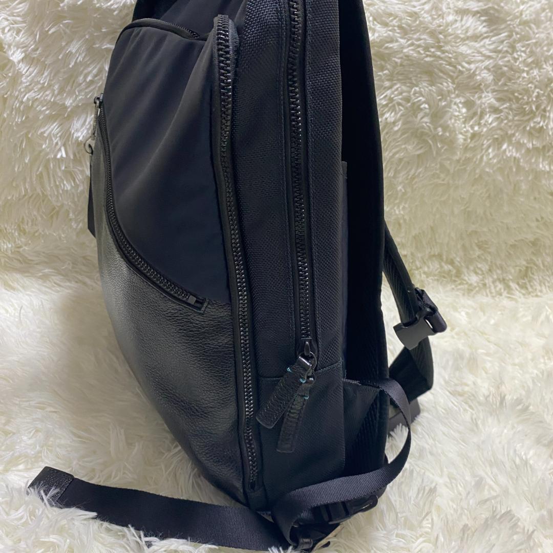 LANVIN ランバン オンブルー　ビジネスリュックブラック ネイビー