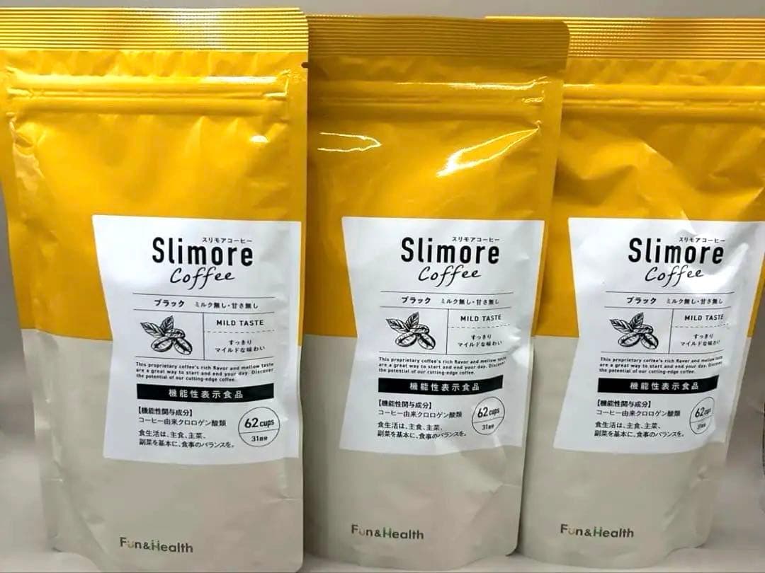 新日本製薬　スリモアコーヒー　93g 31日分　3個セット