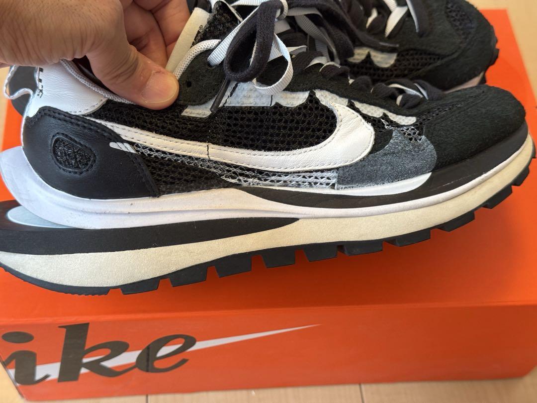 NIKE×sacai  VAPOR WAFFLE Black and White