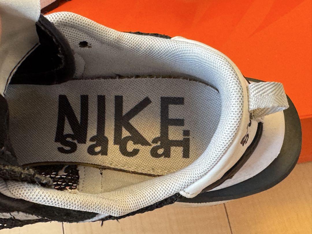 NIKE×sacai  VAPOR WAFFLE Black and White