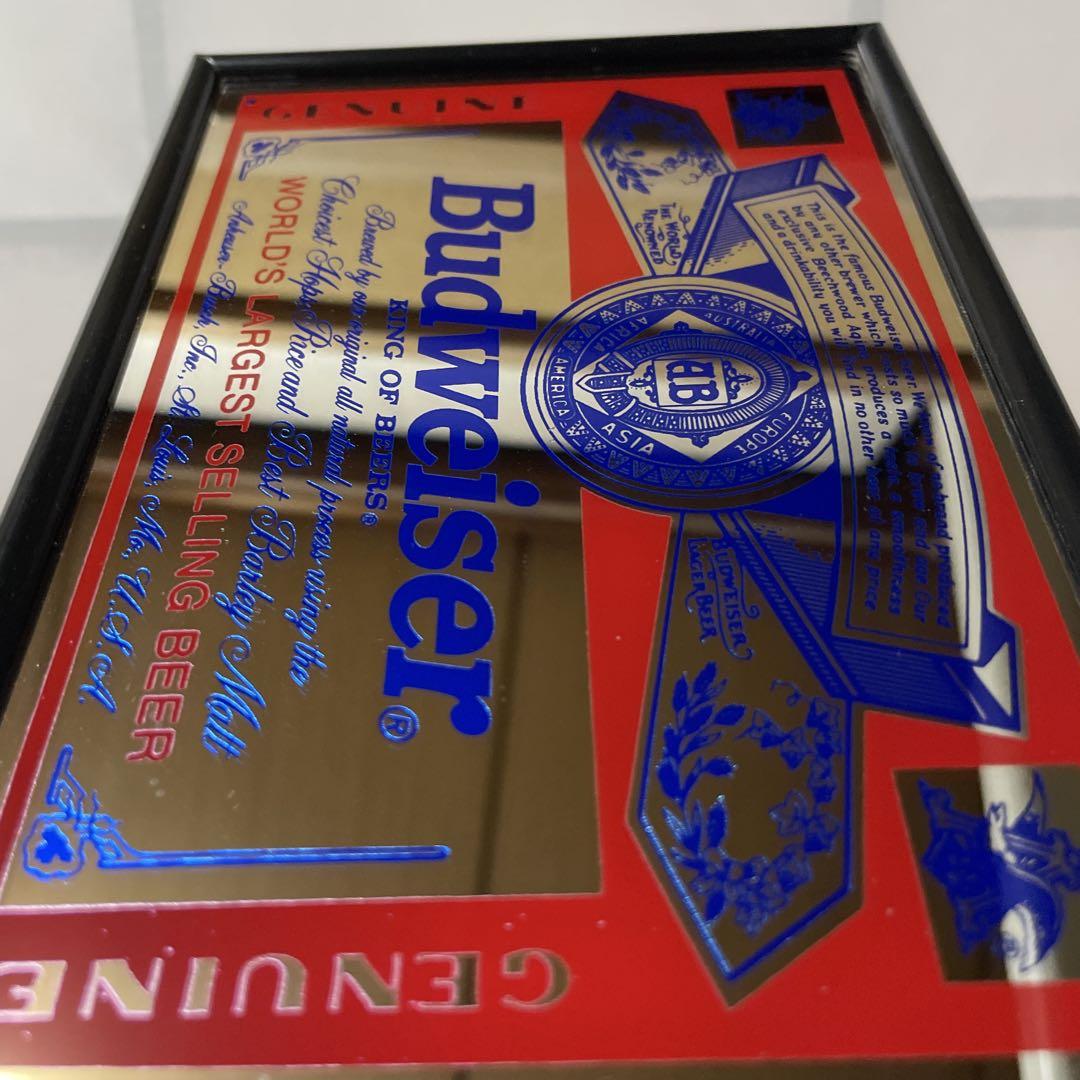 Budweiser パブミラー Vintage 1995 Budweiser Deer And Pheasant Mirror 33 1/2 “ X