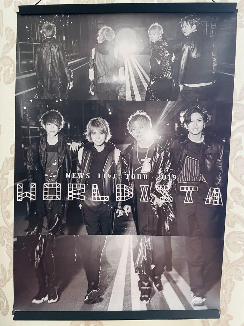 NEWS LIVE TOUR 2019 WORLDISTA ポスター - メルカリ