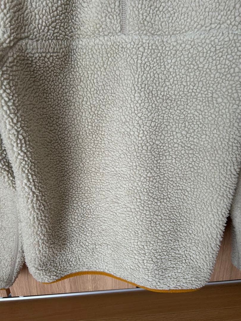 Patagonia フリースジャケット クリーム×黄 廃盤カラー 色XS(SS)・patagonia WWW_MORNINGWALKER_COM