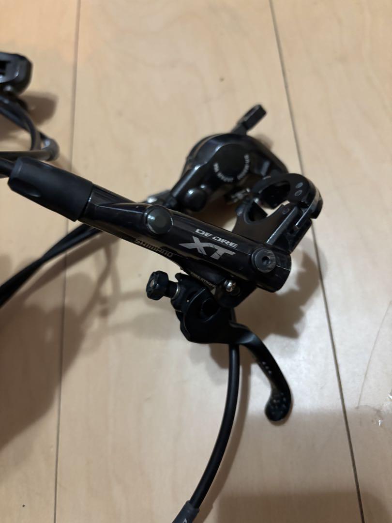 deore xt 油圧ブレーキ　前後