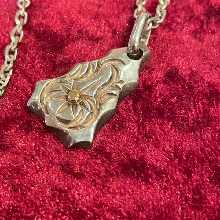 SILVER シルバー BIG HAND ビッグハンド 彫刻 ネックレス | pipehline