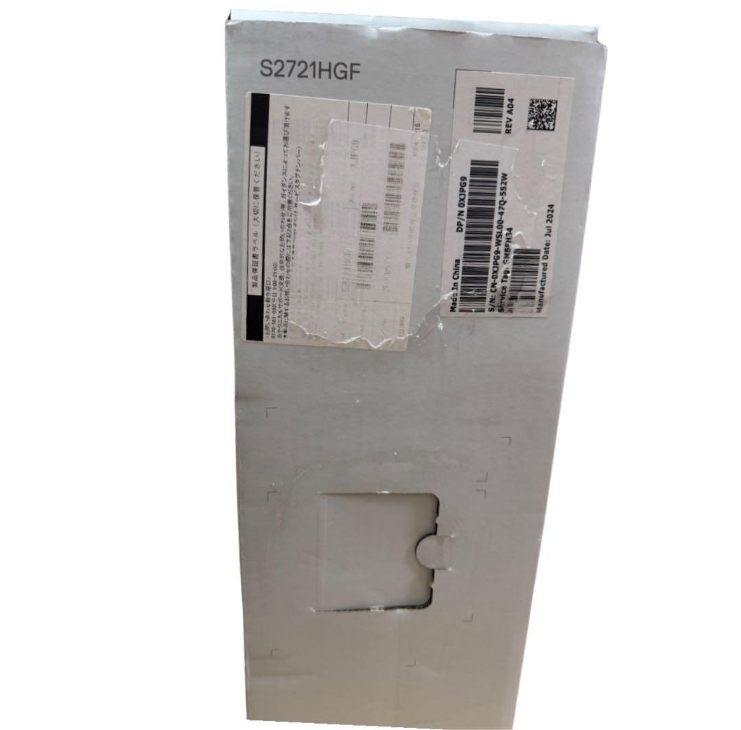 新品未開封　Dell S2721HGF 27インチ 曲面　144hz