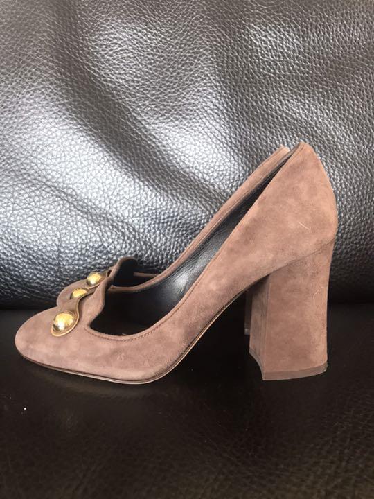DOLCE & GABBANA ZEPPA DENIM MINERVA SLINGBAC Canvas Wedge