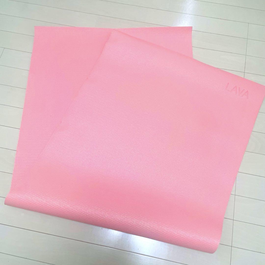 ♋ラバマット ピーチ LAVA ヨガマット 新品未使用 ピンク