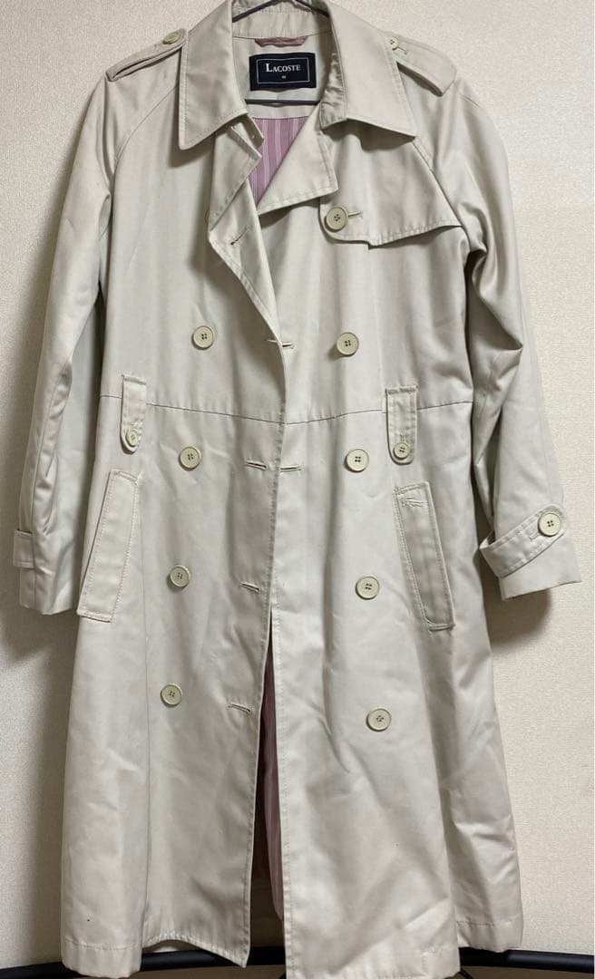 LACOSTE トレンチコート 40 ベージュ C99462739 - ジャケット