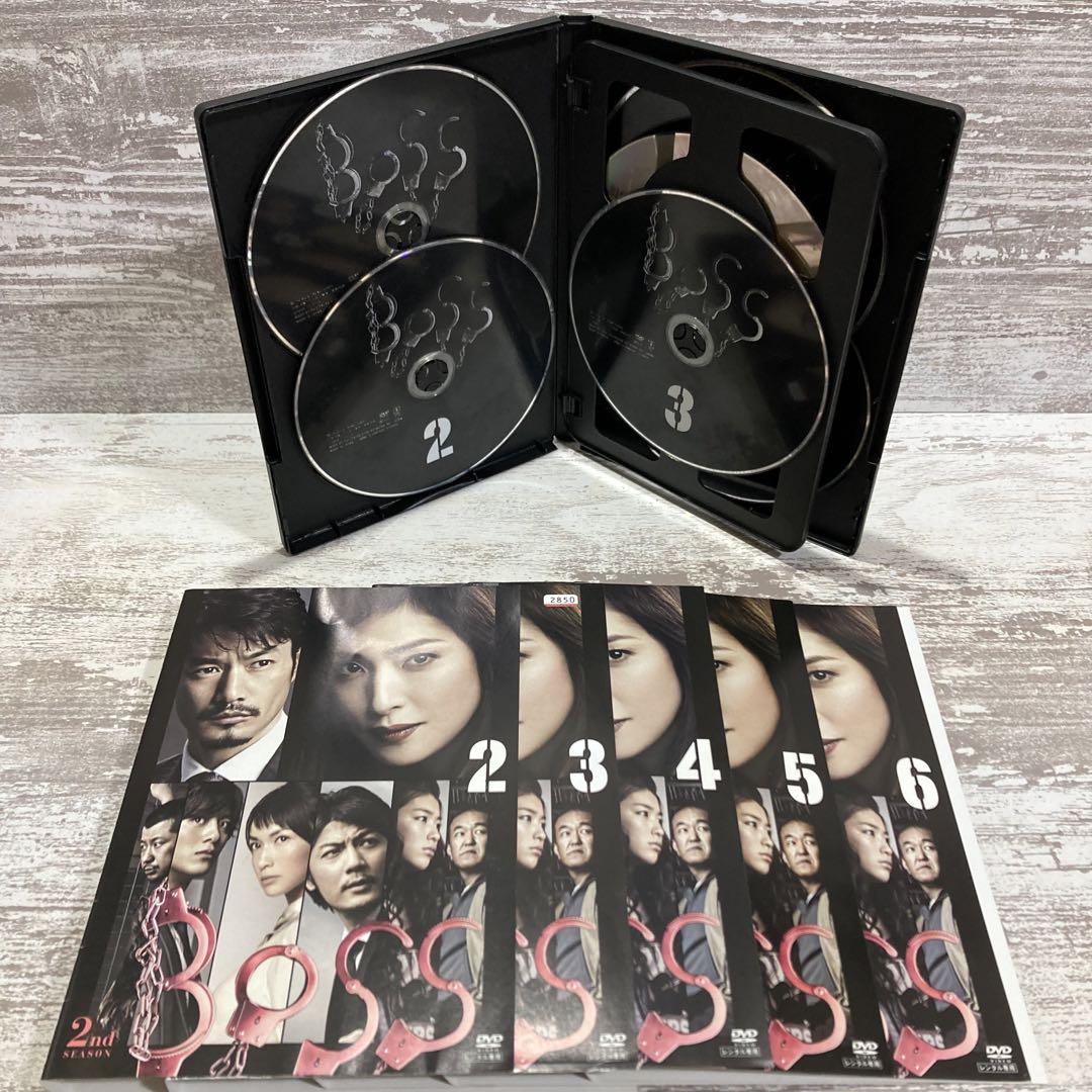 ♦︎新品ケース付き♦︎ BOSS シーズン1+2 レンタルDVD 全話完結セット