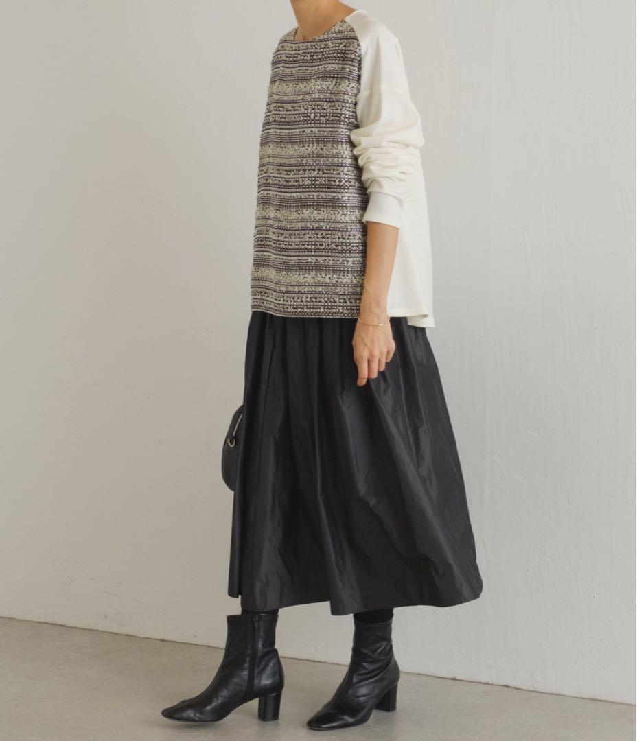 BEARDSLEY（ビアズリー）の「フロントツイードカットソー：WEB