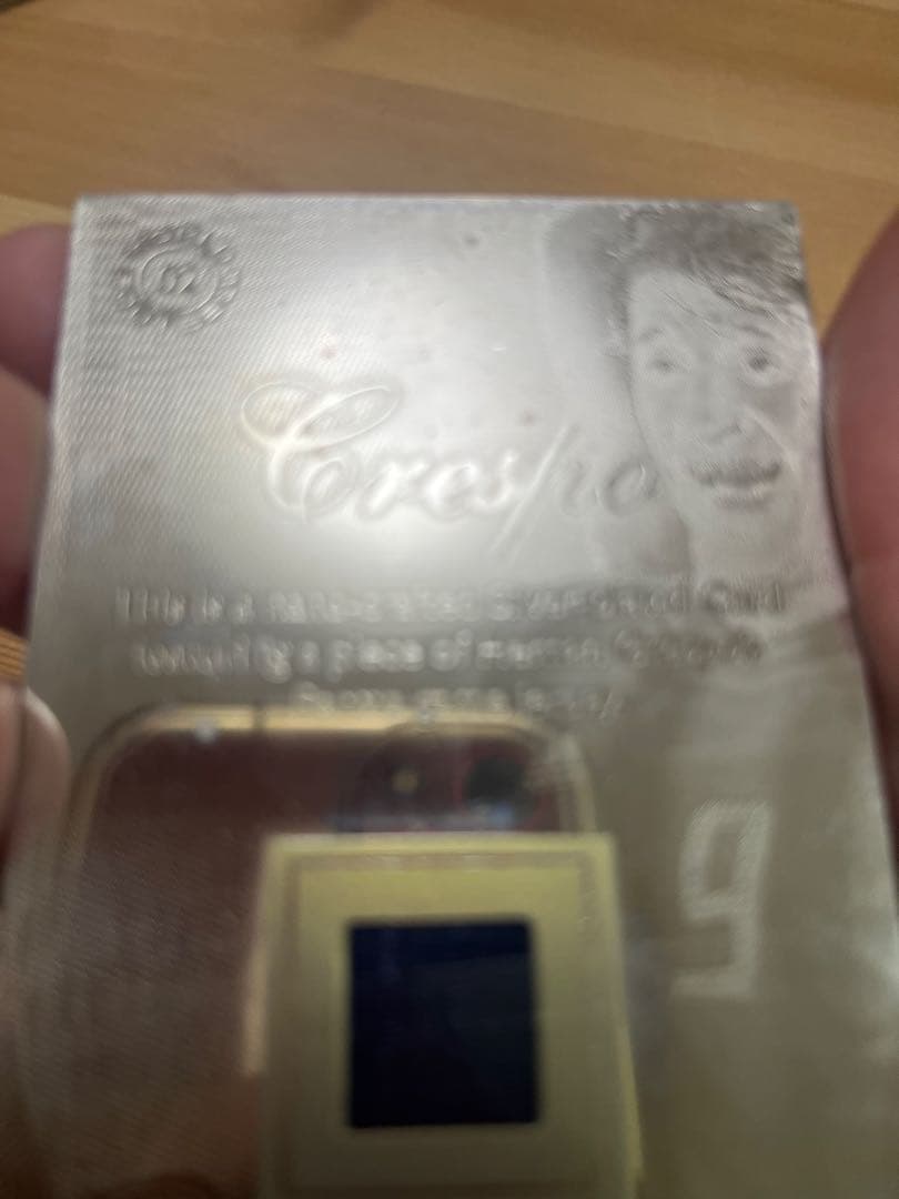 FUTERA クレスポ サッカー silver plate ジャージーカードやや傷や汚れあり YUZUMIYA_COM