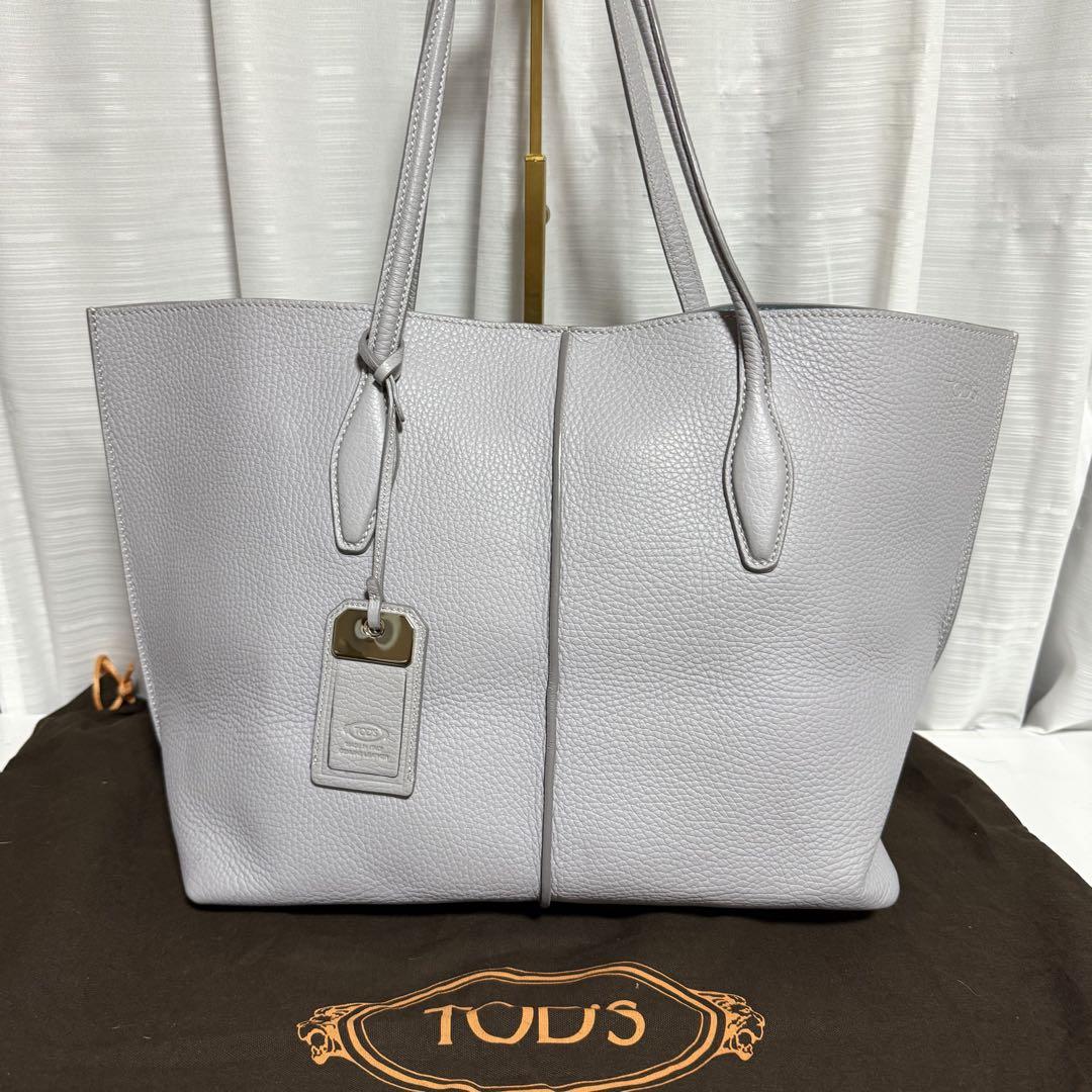⭐️未使用級⭐️トッズ ジョイ トートバッグ 肩がけ A4収納 レザー レディース