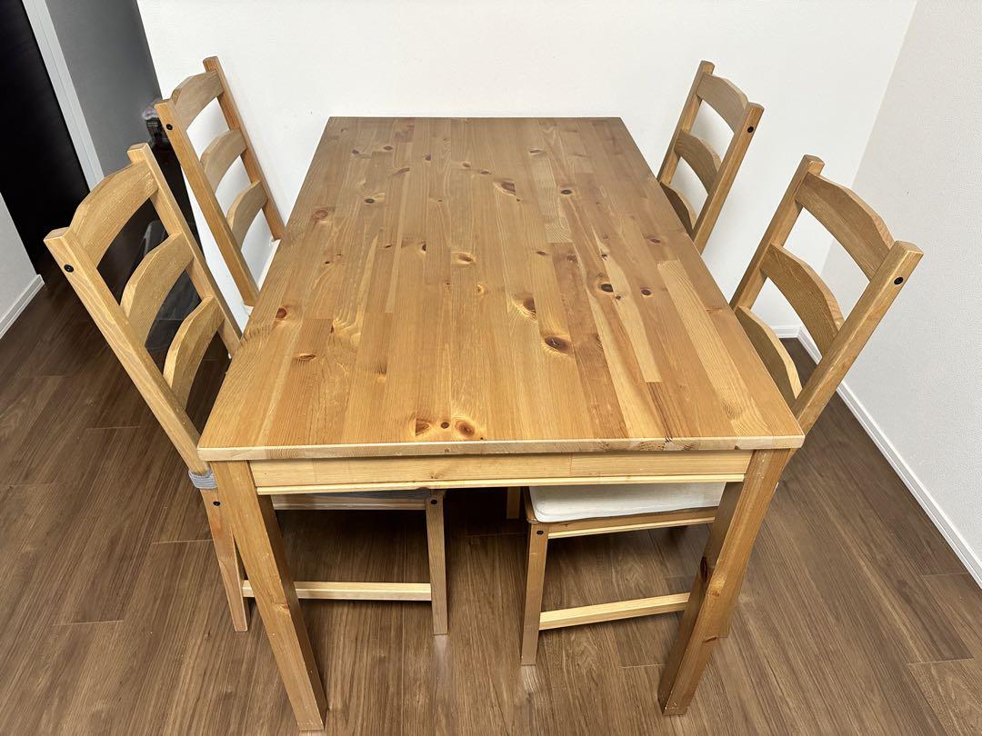 【引取限定】IKEA（イケア）JOKKMOKK ヨックモック ダイニングセット 引取限定】 ダイニングテーブルセット IKEA JOKKMOKK ヨックモック