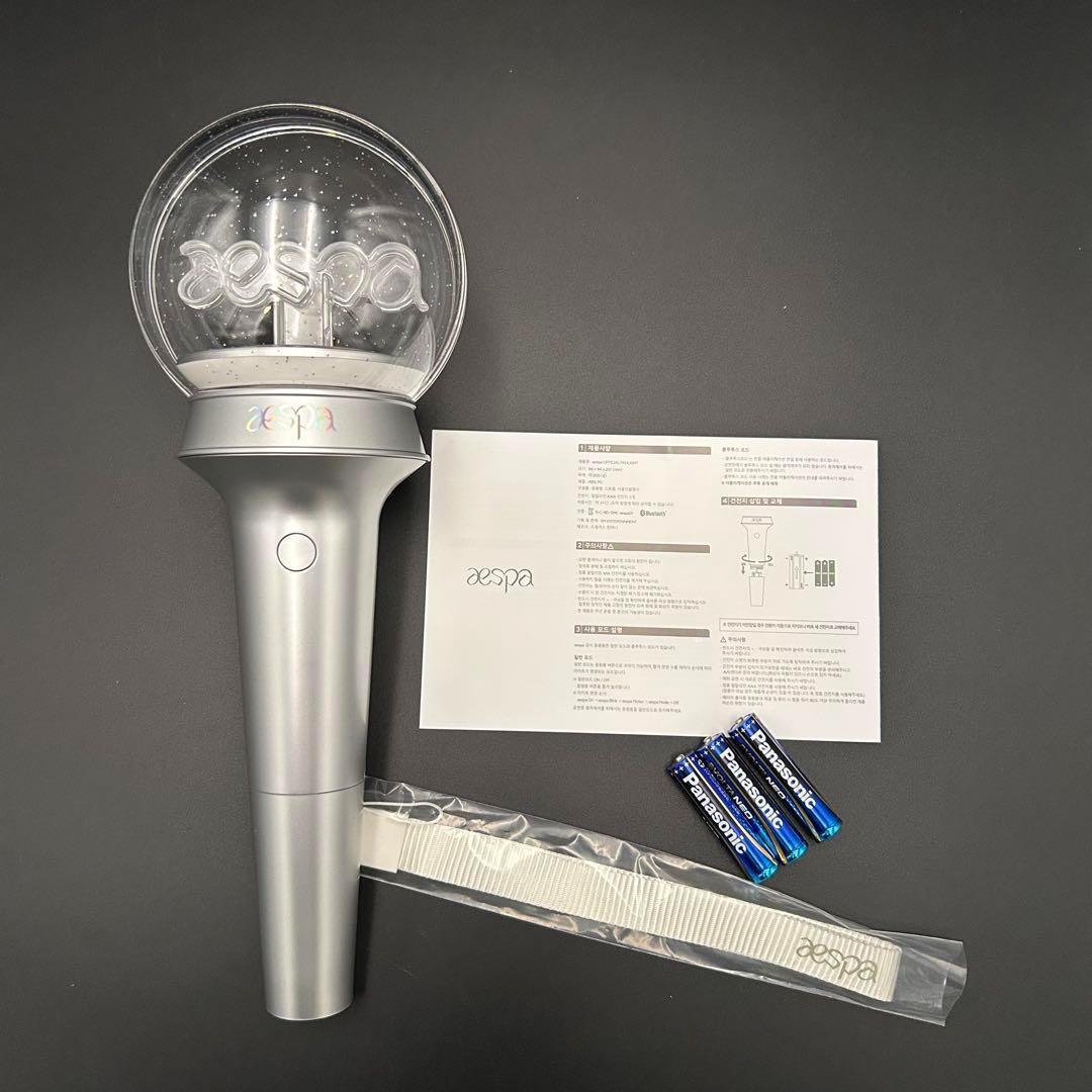 aespa エスパ OFFICIAL FANLIGHT ペンライト 新品電池付き