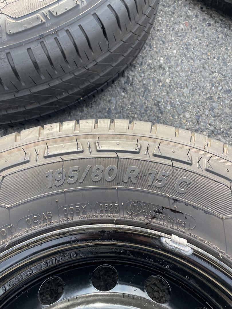 ハイエース ミシュラン Agilis 3 195/80 R15 4本セット