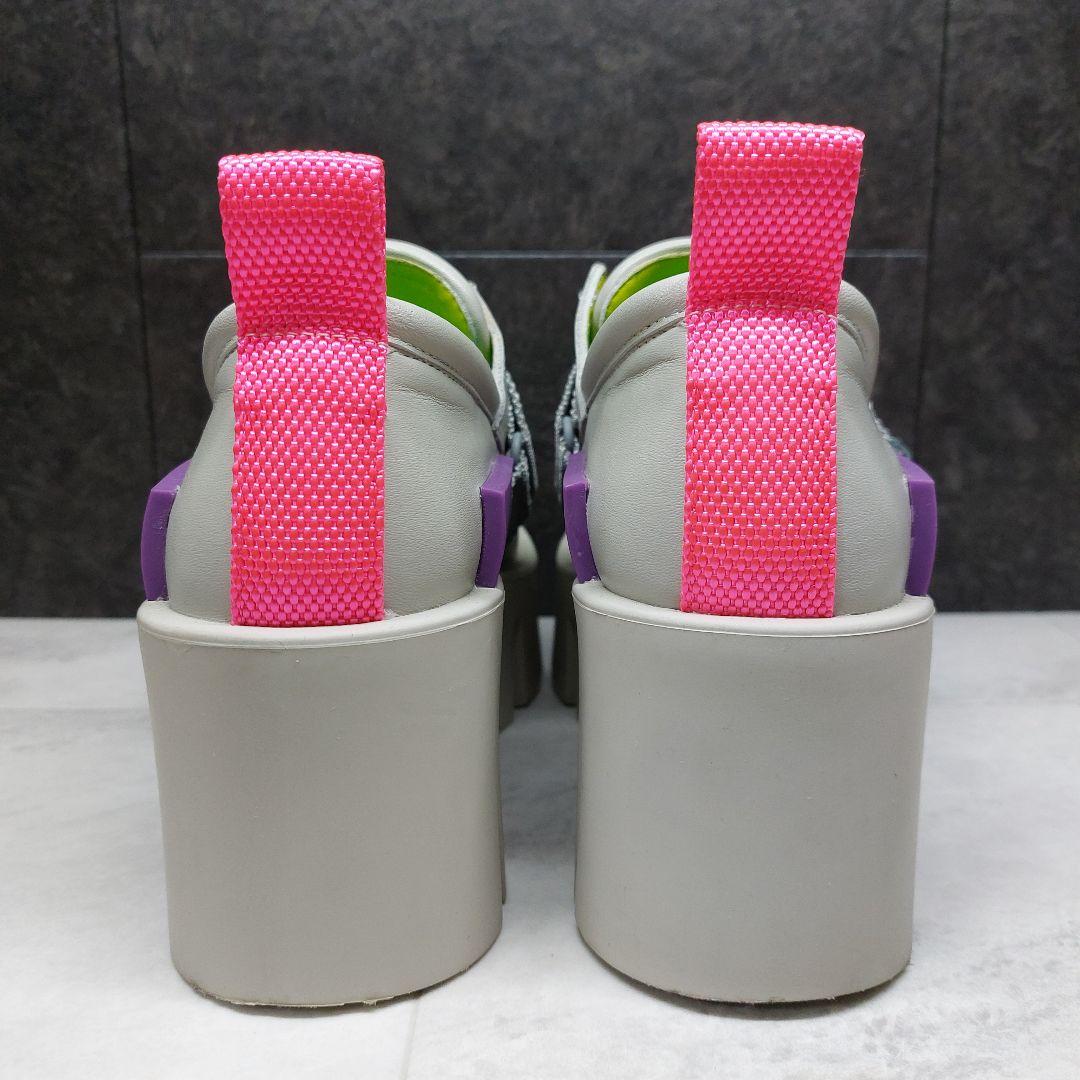 美品 UNITED NUDE GRIP RUN LO ローファー 36 厚底
