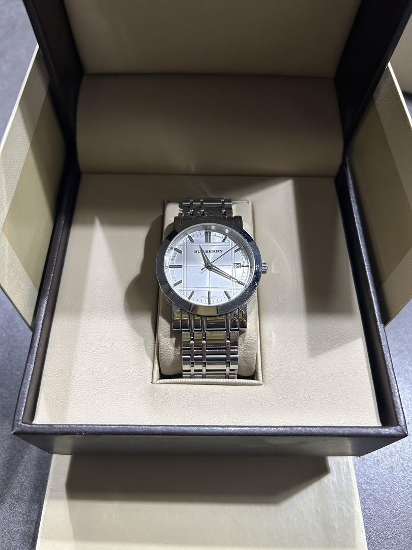 BURBERRY バーバリー 腕時計 BU1350 クオーツ シルバー メンズ