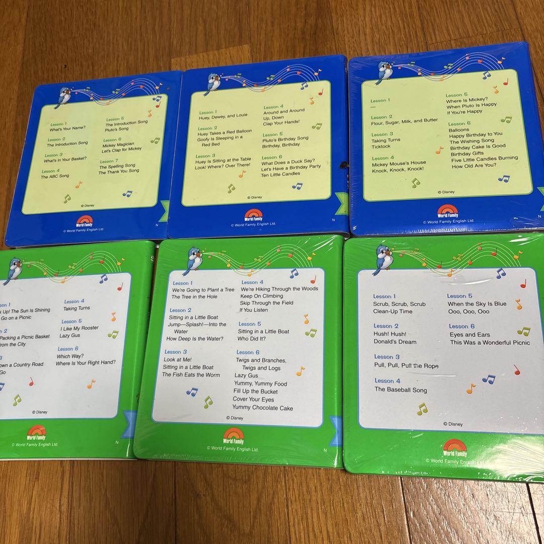 Disney's World of English 1-12巻 ガイド付き Disney's World of English Book 1〜12