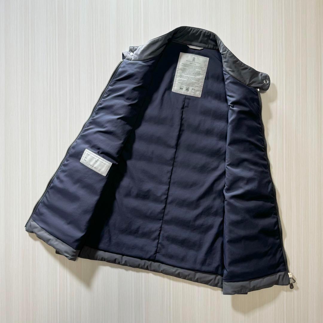 BRUNELLO CUCINELLI　ブルネロクチネリ ダウンベスト　グレー