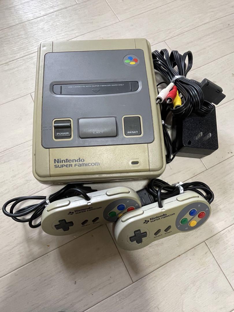 Nintendo Super Famicon スーパーファミコン本体 ソフト