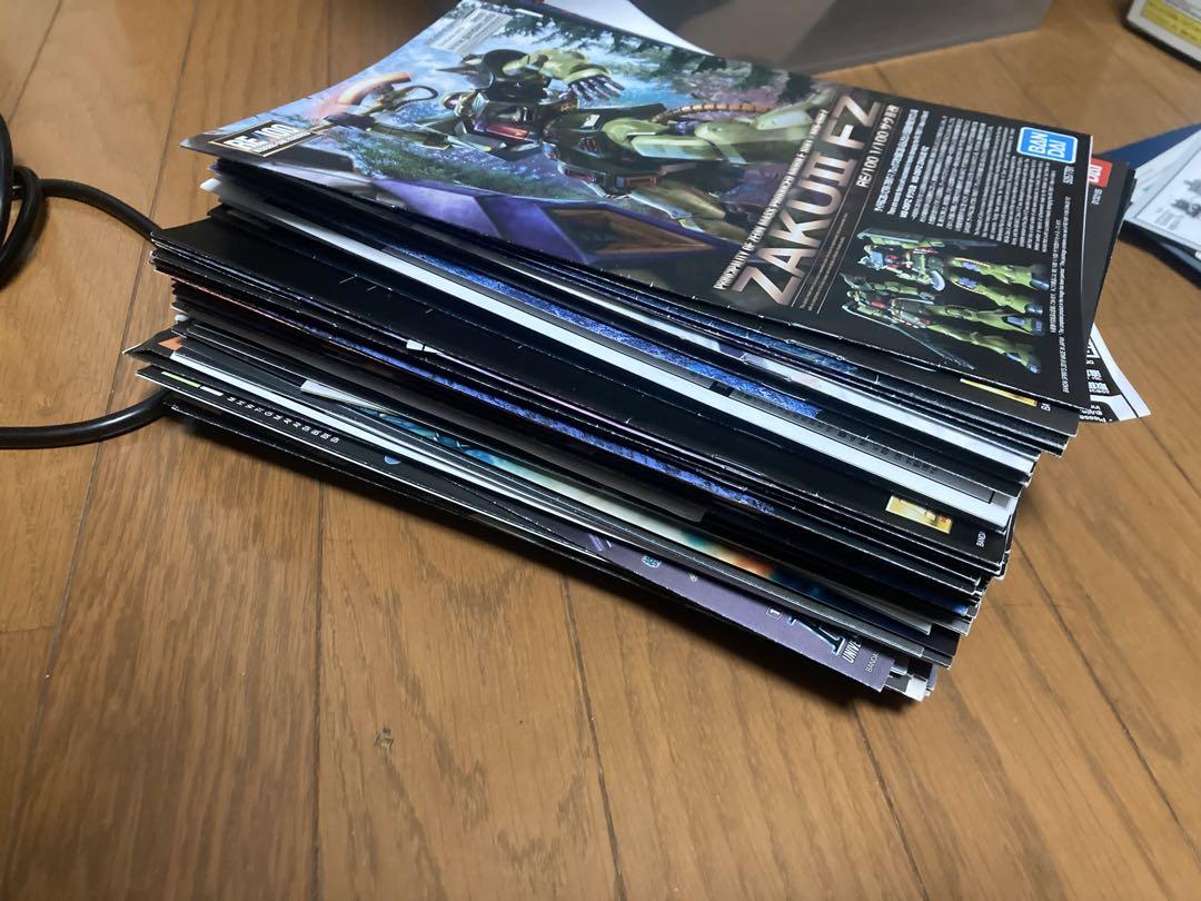 ガンプラ　取扱説明書　コメント欄にも記載