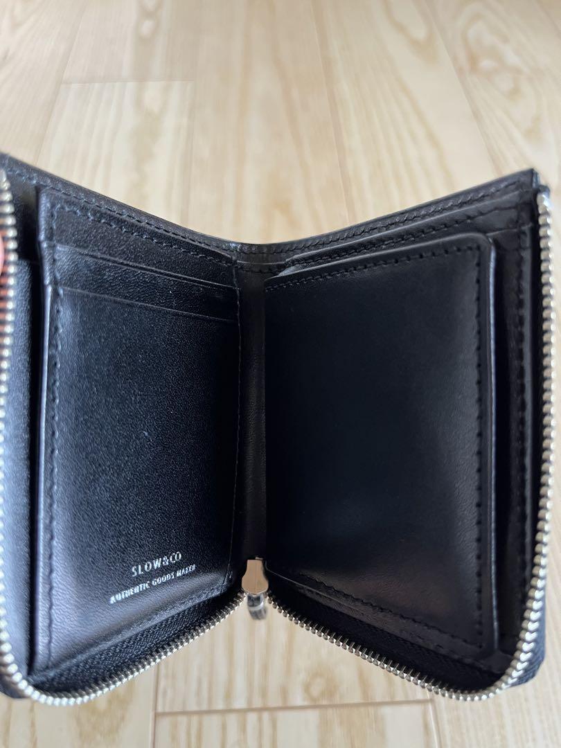 小物 SLOW&CO bridle L zip short mini wallet