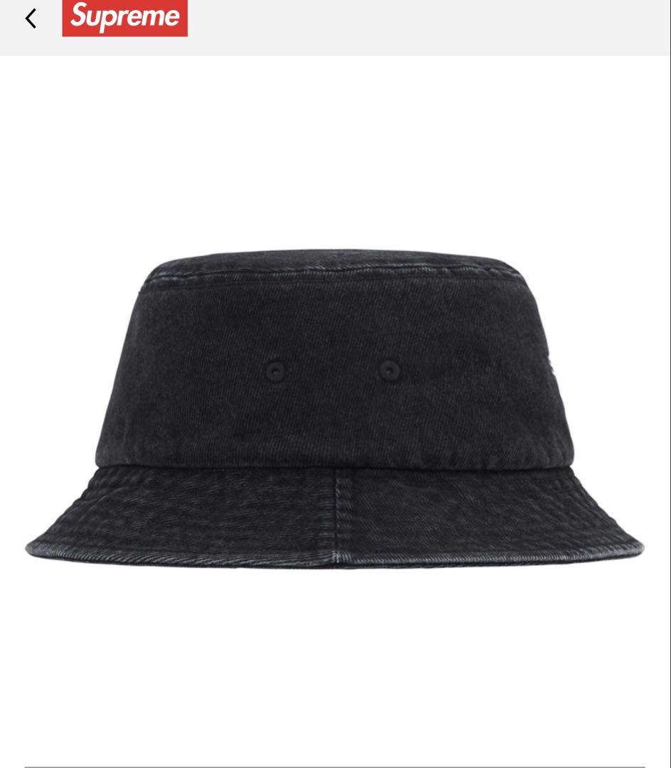 Supreme Denim Crusher バケットハット M/L ブラック - メルカリ