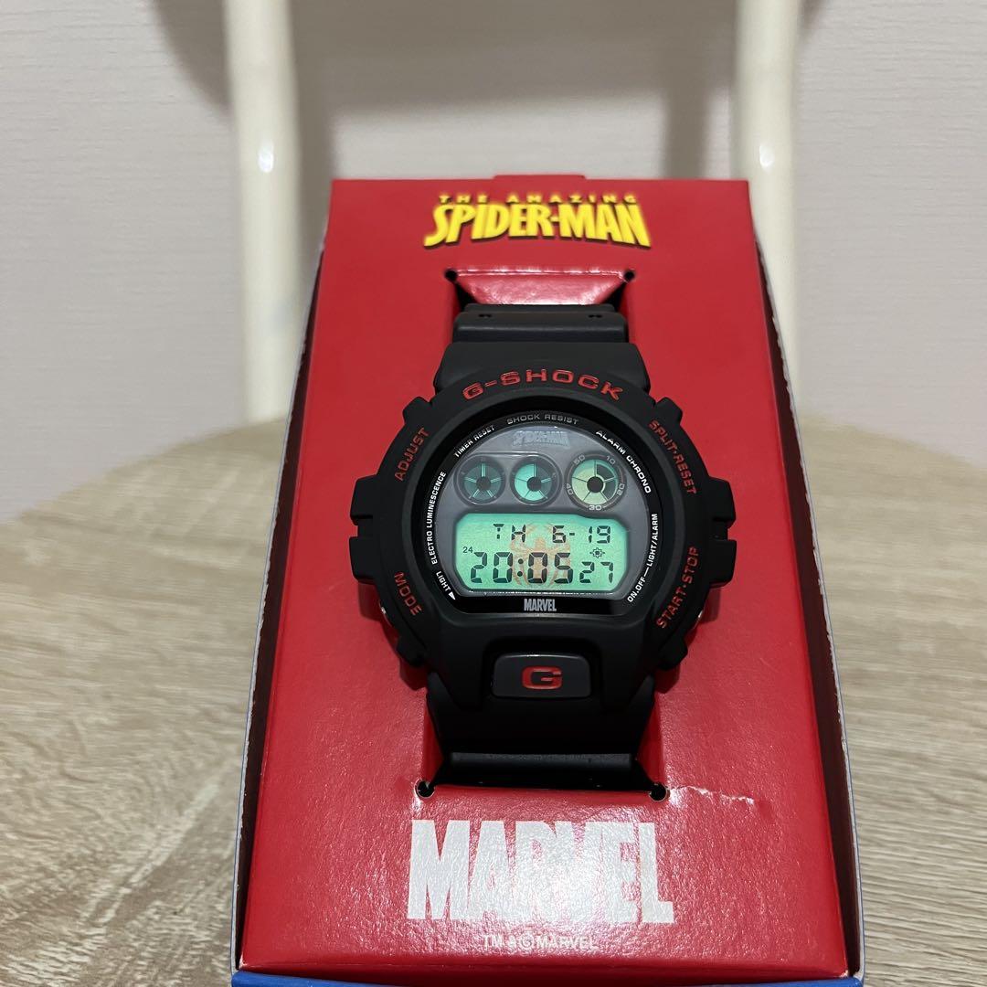 新品未使用！廃盤CASIO G-SHOCK DW6900 スパイダーマンコラボ