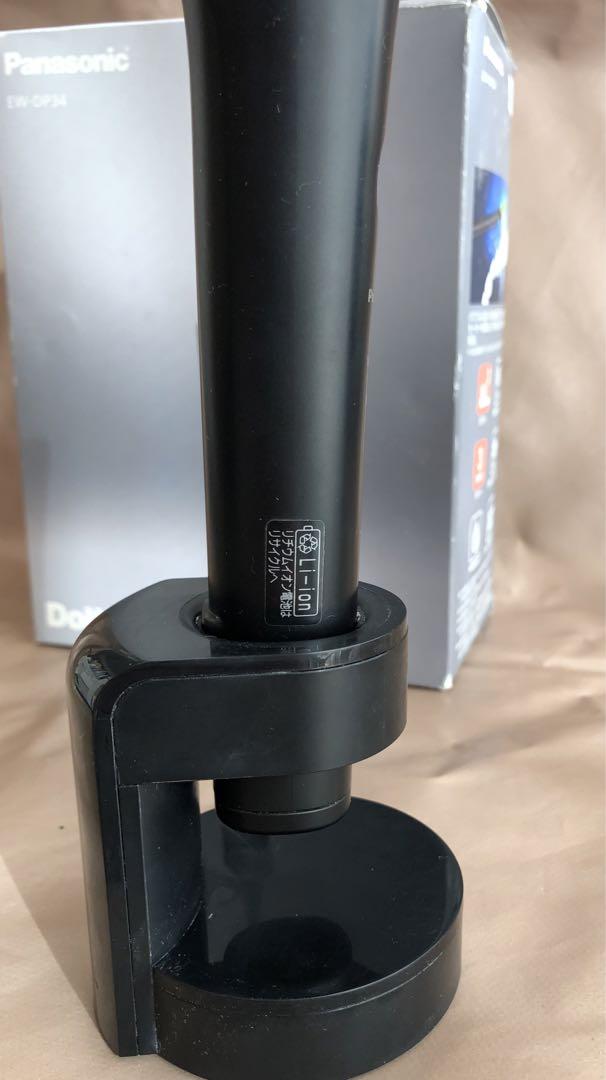 パナソニック 電動歯ブラシ ドルツ 黒 EW-DP34-K 箱 新品ブラシ付き