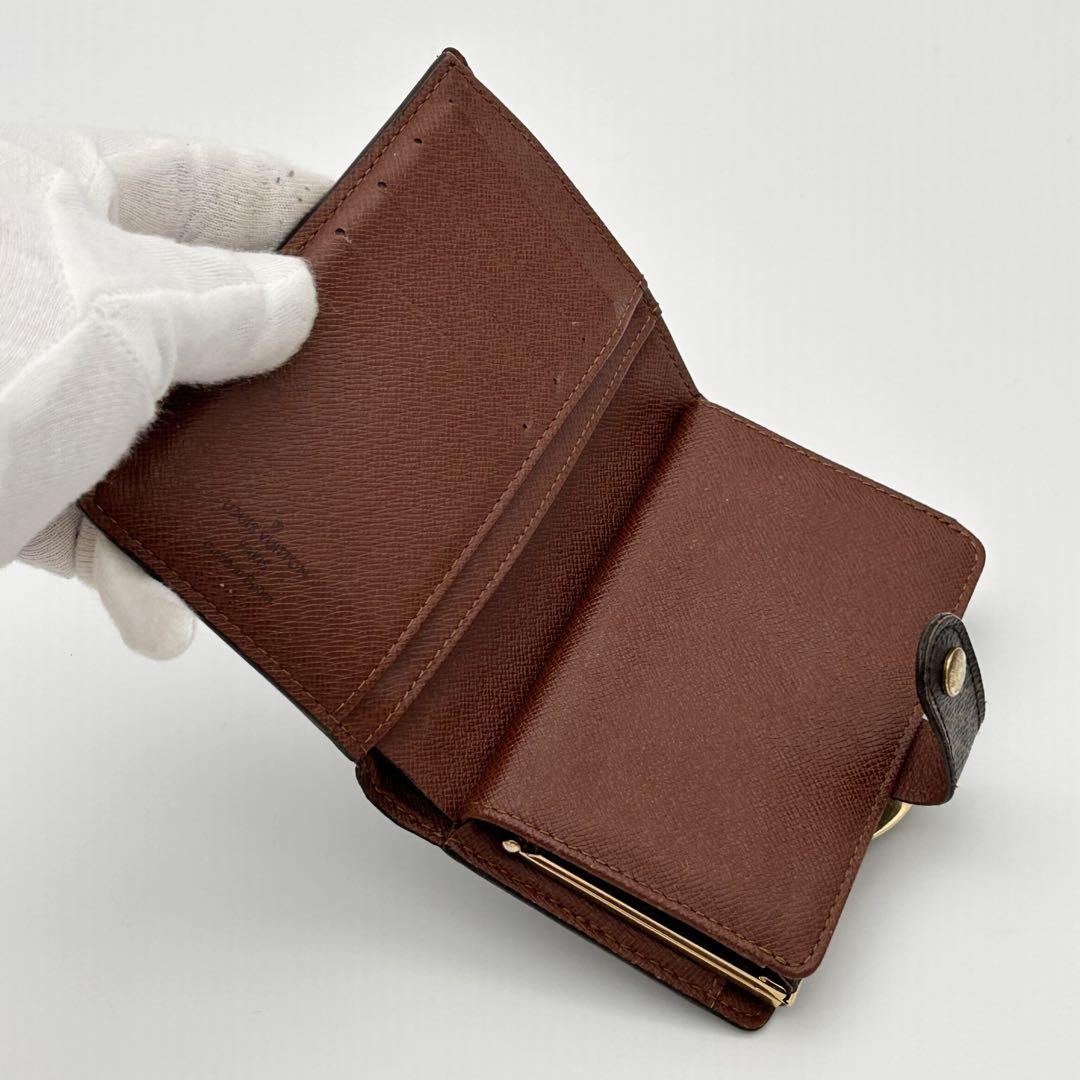 美品】 ルイヴィトン モノグラム ポルトモネ ヴィエノワ がま口