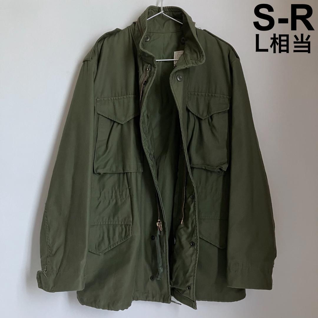 ミリタリー極美品 米軍実物 M-65 フィールドジャケット 3rd S-R(Lサイズ相当)