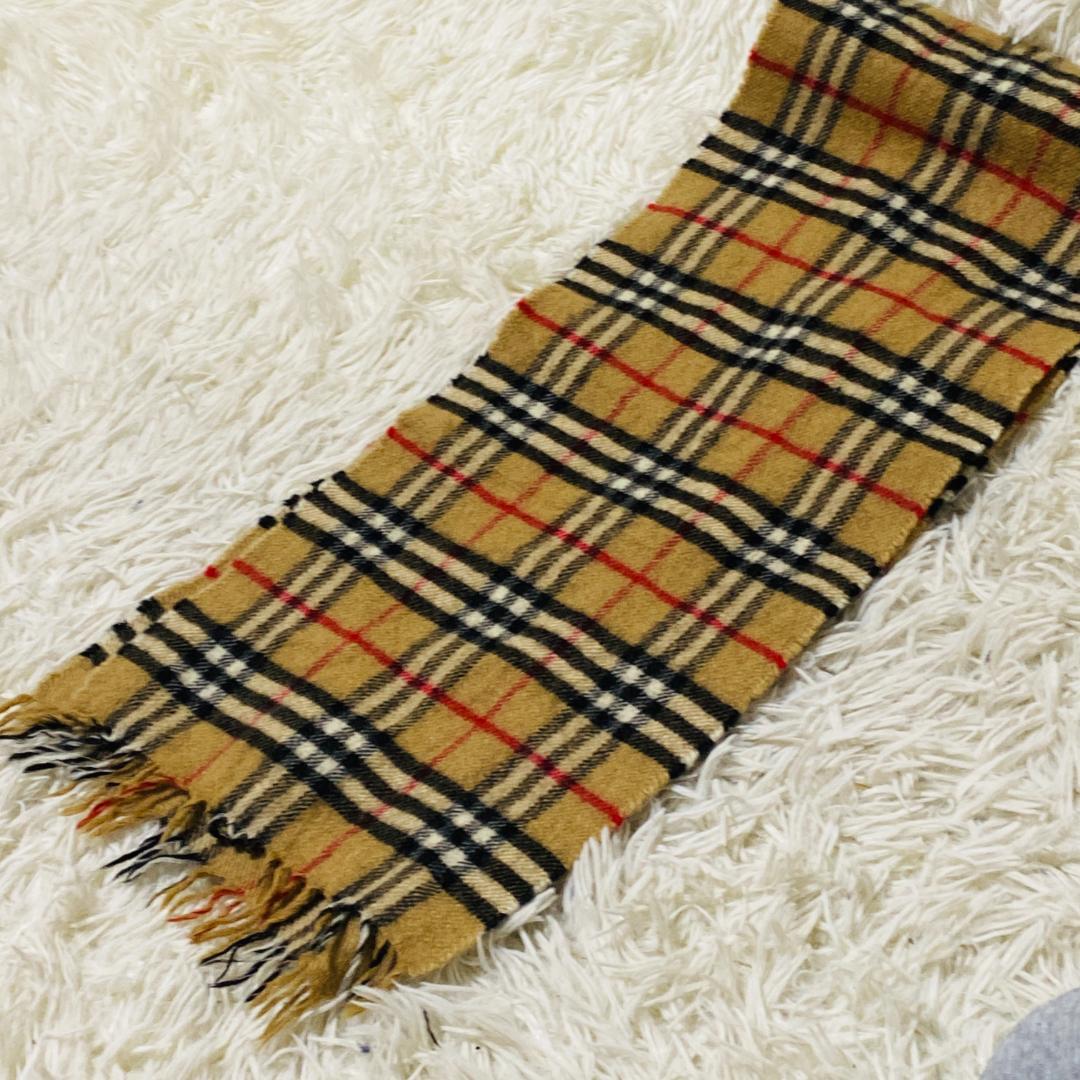定番モデル☆BURBERRYS カシミヤ マフラー ノバチェック - メルカリ