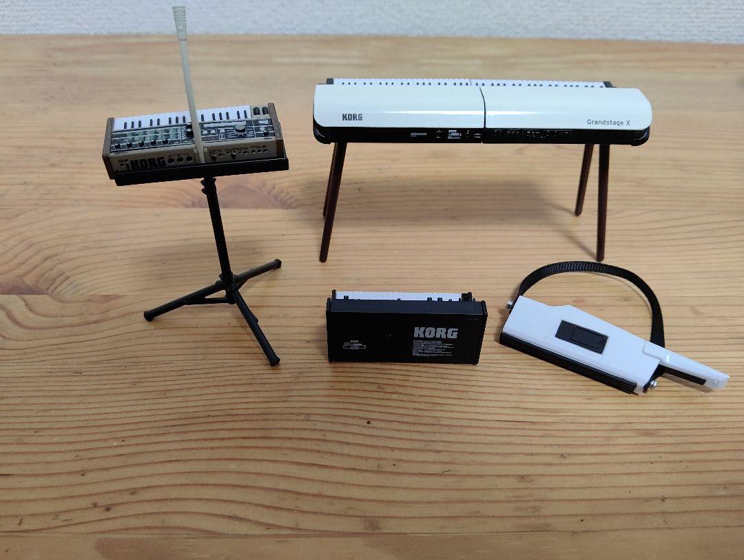 【開封済】Fender Korg Perl ミニチュアコレクション コンプセット