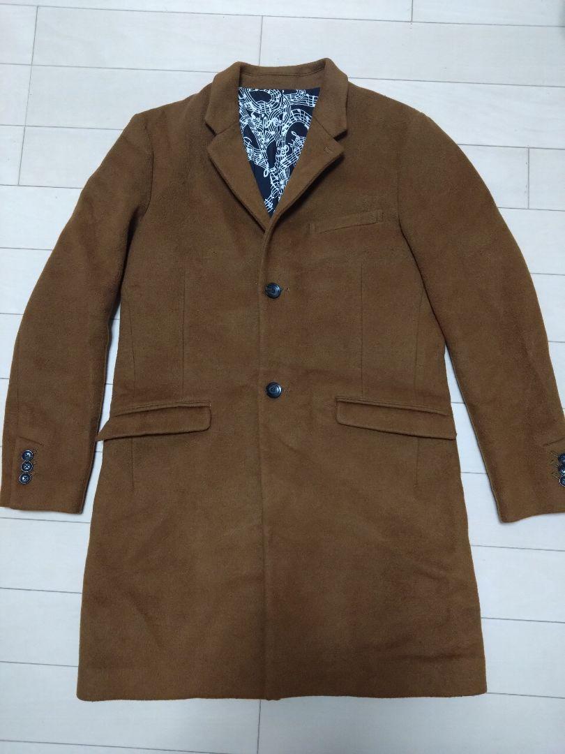 「大人気 新入荷 新品」に該当するファッション通販 NUMBER (N)INE×STUDIOUS 音符裏地ウールチェスターコート - メルカリ ジャケット・アウター