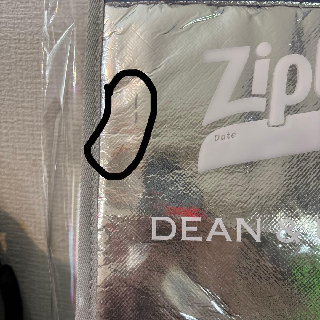 Ziploc DEAN&DELUCA BEAMS コラボ　クーラーバッグ　M