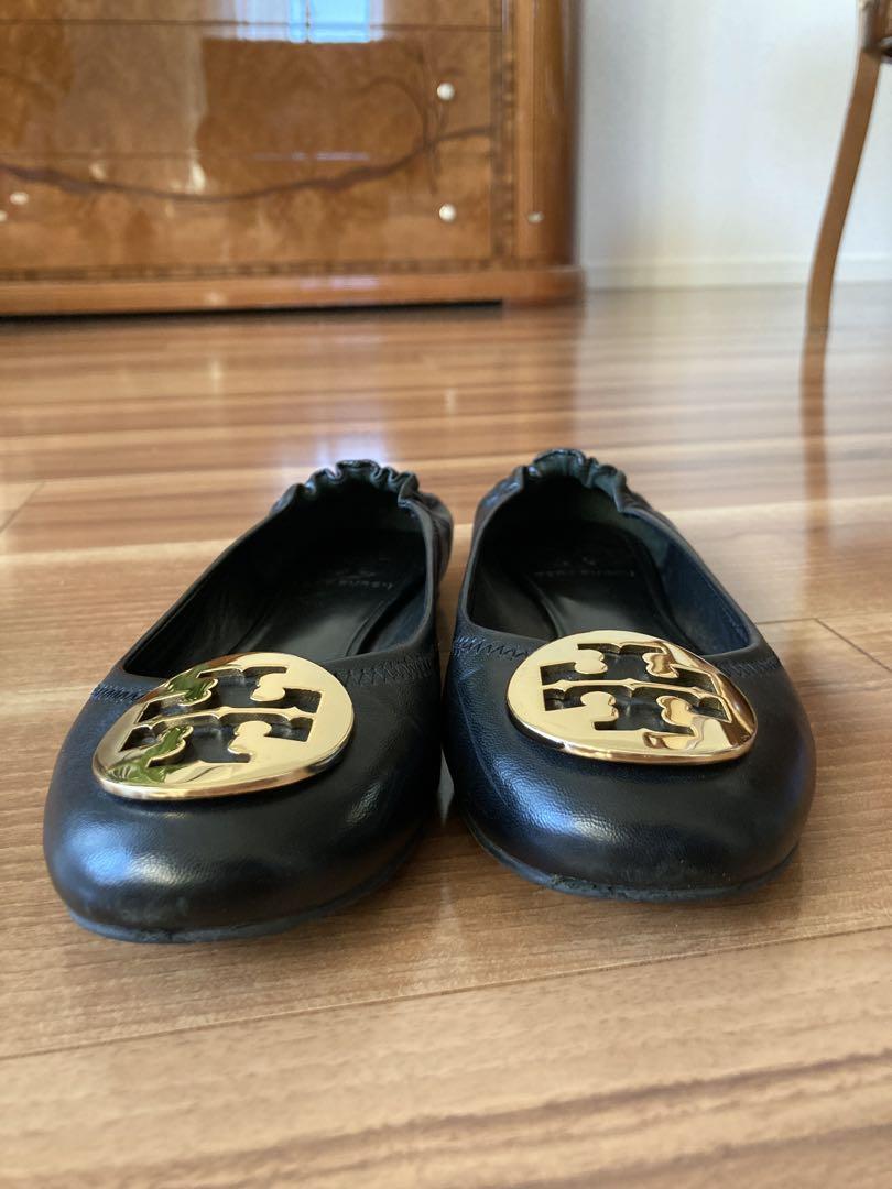 【美品】TORY BURCH バレエシューズ6 1/2 美品】TORY BURCH バレエシューズ6 1/2