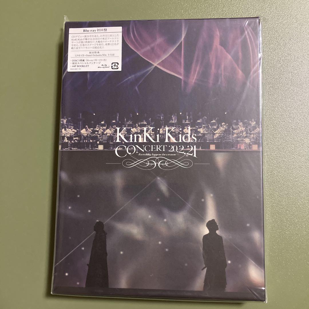 KinKi Kids CONCERT 20.2.21　初回　Blu-ray