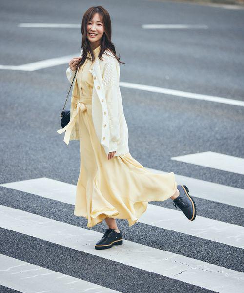 【新品 未使用】mysty woman エスカルゴワンピース