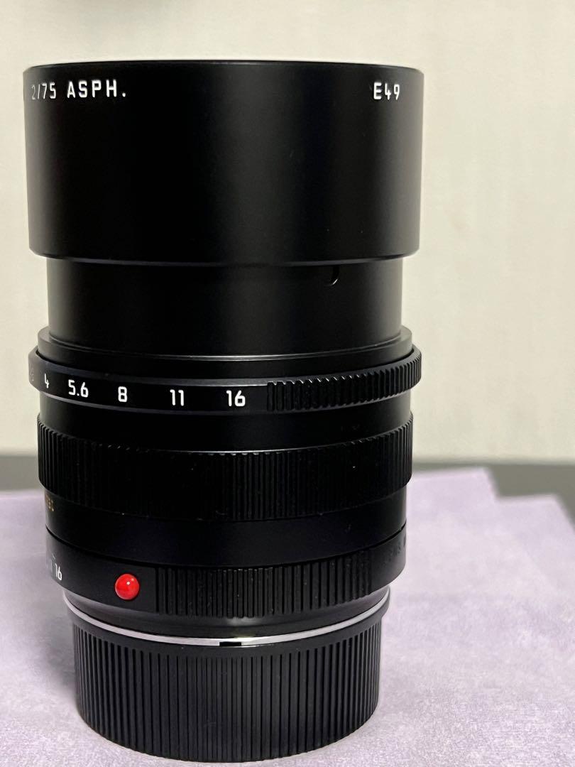 美品 Leica ライカ アポズミクロン M 75mm ASPH.(6bit)