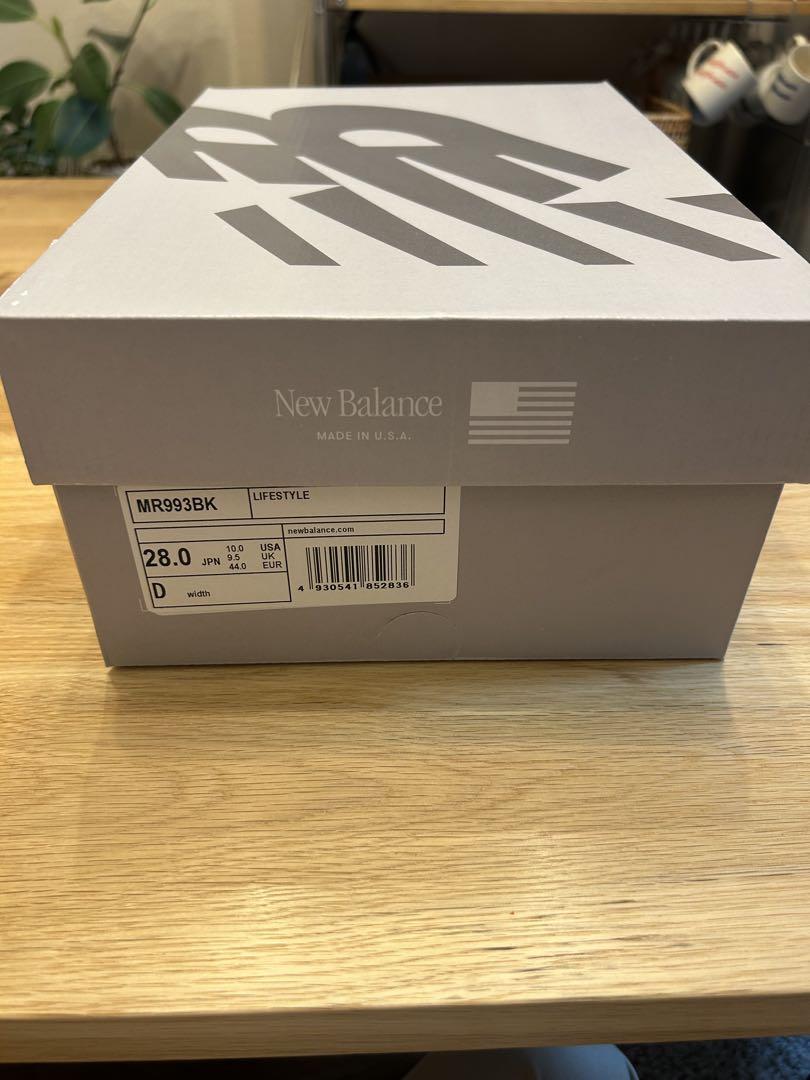 New Balance 993 ブラック