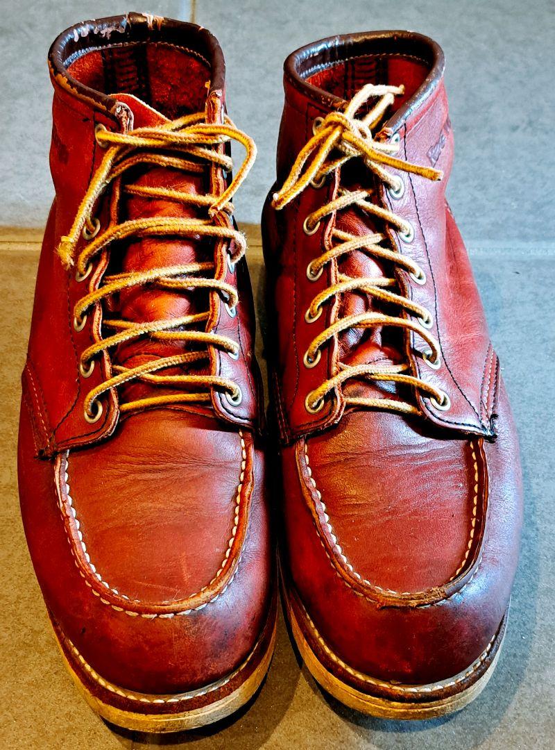 RED WINGレッドウィング レザー ワークブーツ 赤 ワインレッド 27