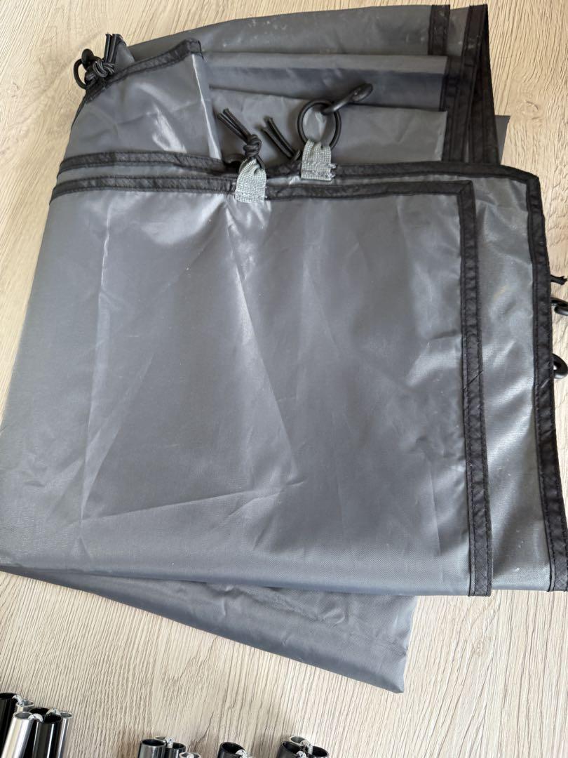 ムラコ　2ルームテント　ZIZ TENT SHELTER インナーテント2つ付き