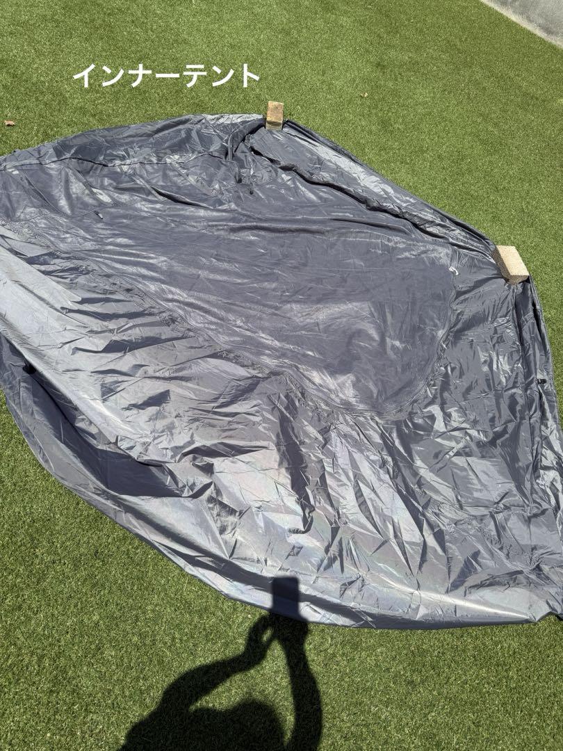 ムラコ　2ルームテント　ZIZ TENT SHELTER インナーテント2つ付き