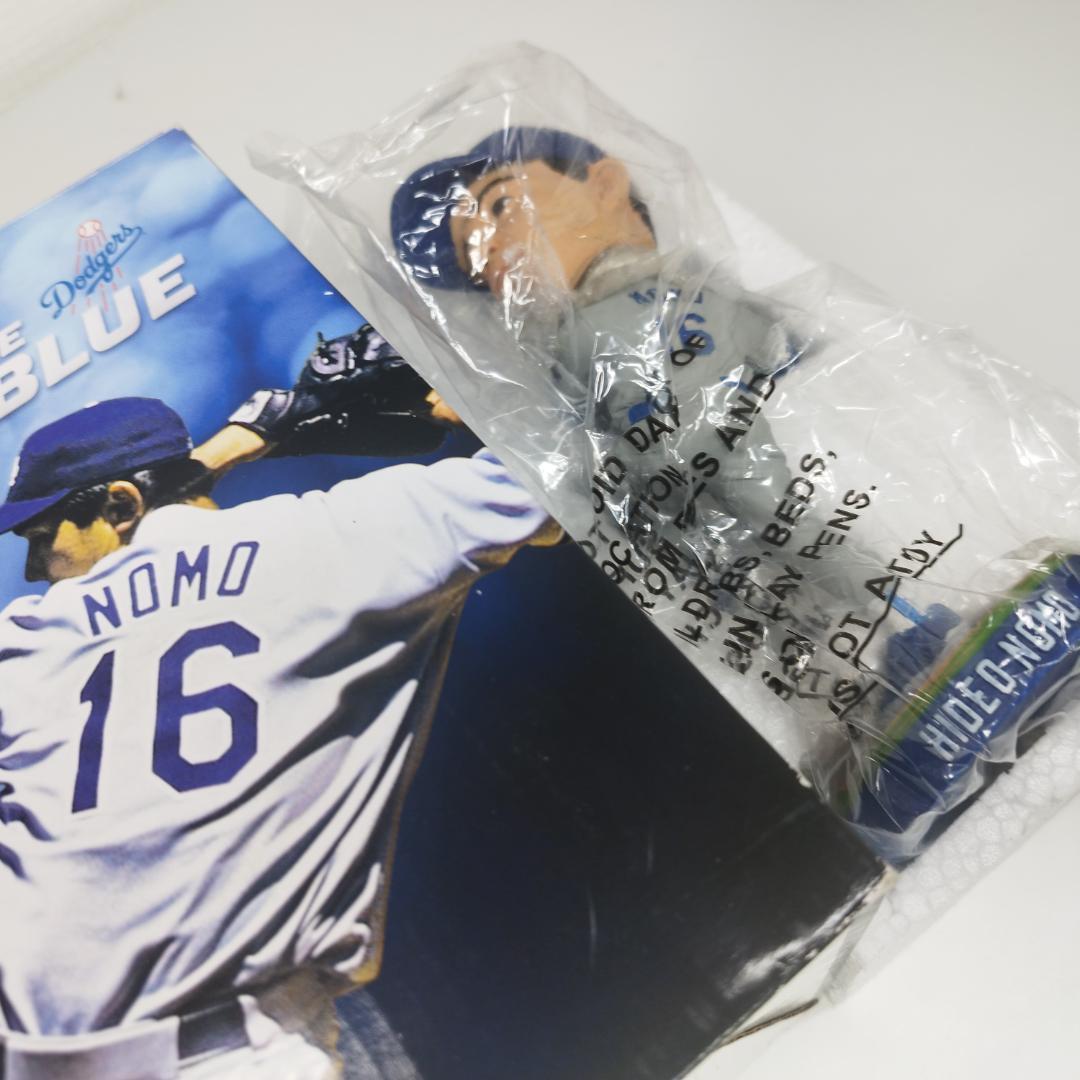 【球場配布品】野茂英雄 トルネード ボブルヘッド ドジャース 非売品 ＃002 野茂英雄 ボブルヘッド トルネードフォーム ピッチャー