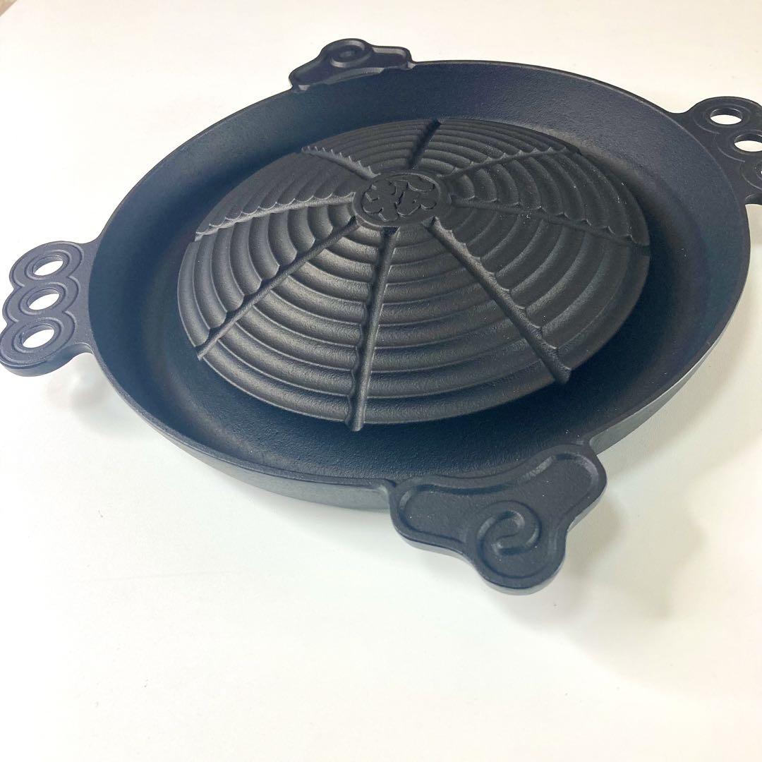 【新品未使用】松尾ジンギスカン ジンギスカン鍋　岩鋳　南部鉄器 北海道　２個