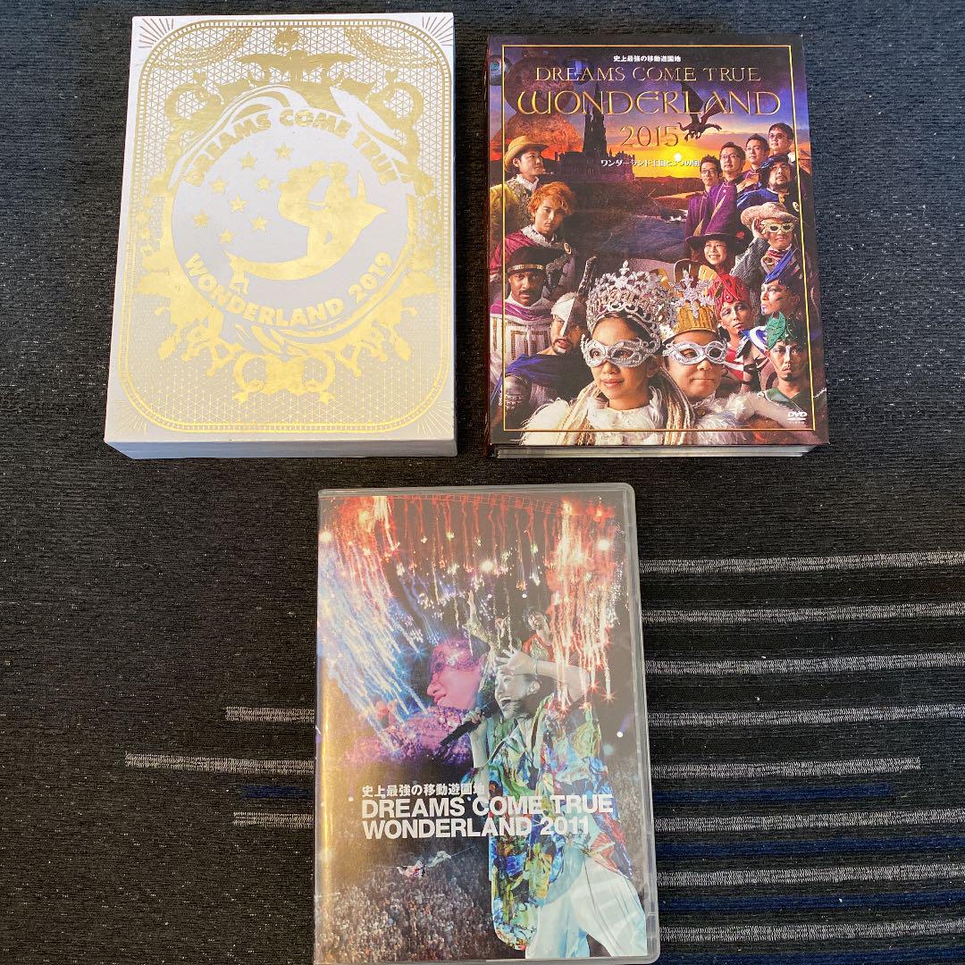 ドリカムDVD3点セット☆ドリカムワンダーランド2019&2015&2011☆
