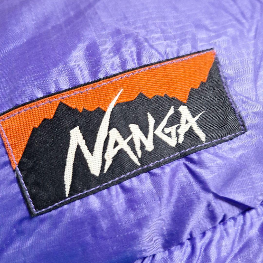 NANGA 寝袋 紫/ピンク